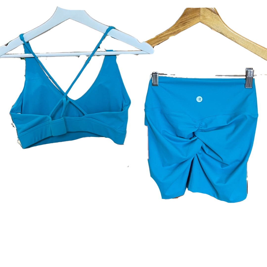 YR Regina Short Set - Blue