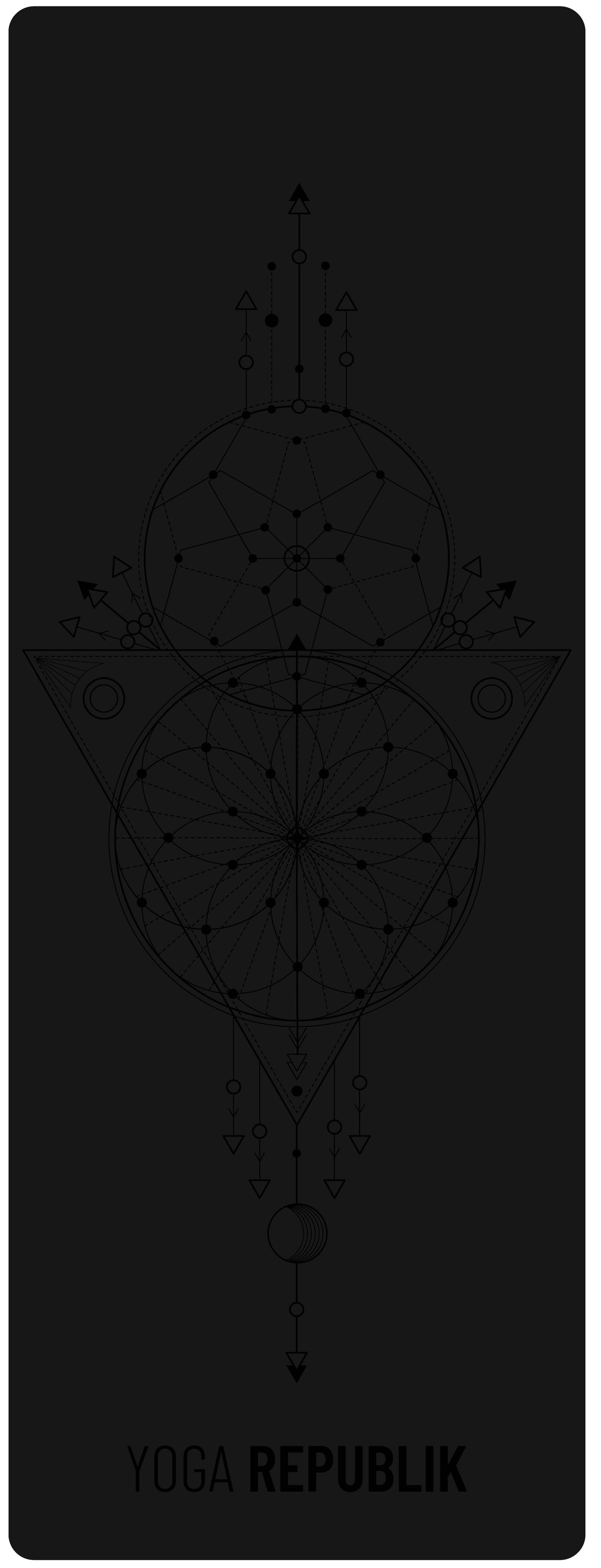 YR Travel Mat 1.5mm PU Rubber - Dreamcatcher