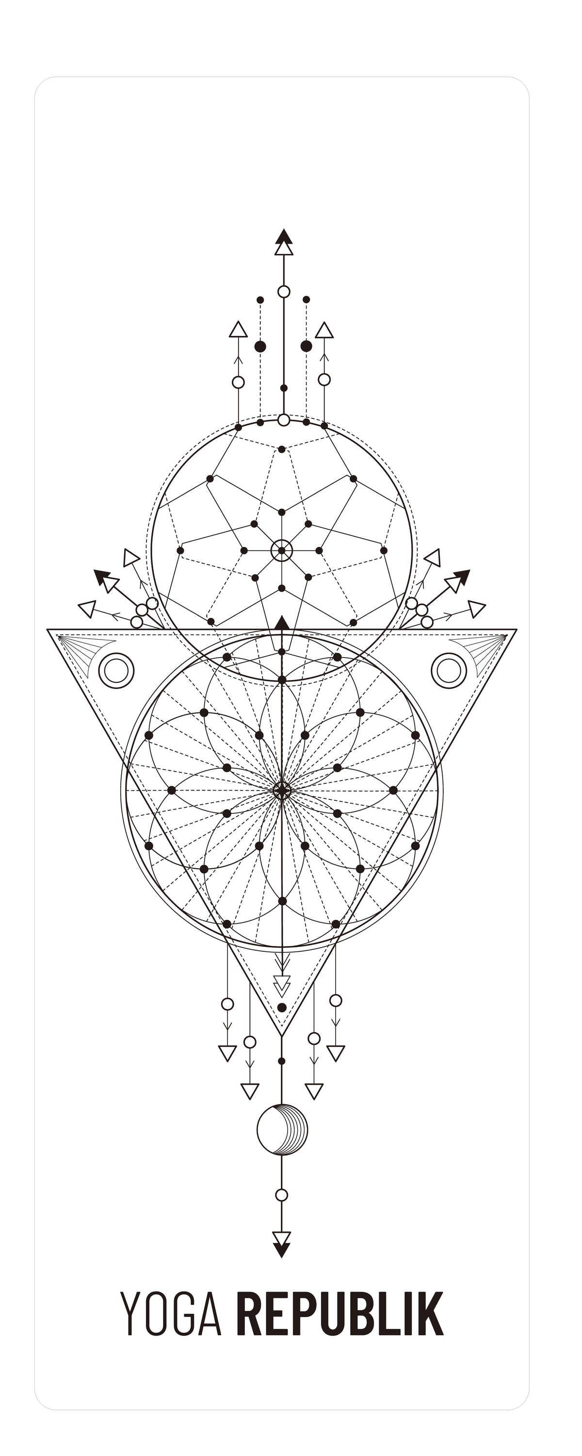 YR Travel Mat 1.5mm PU Rubber - Dreamcatcher