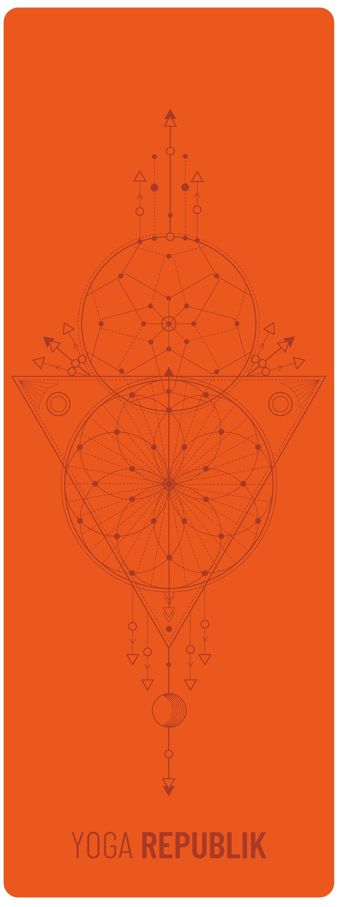 YR Travel Mat 1.5mm PU Rubber - Dreamcatcher