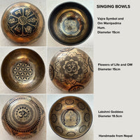 YR Singing Bowl - Green Tara Goddess