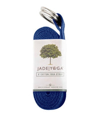 Jade Yoga Strap 8 feet blue at Yoga Republik authorized reseller Canggu Bali