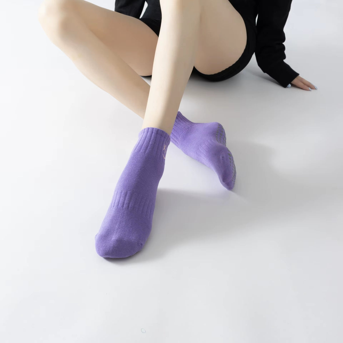 YR Smiley Pilates Ankle Sock