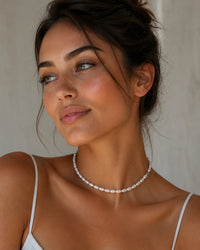 Mutiara Freswater Pearl Necklace Full Pearl