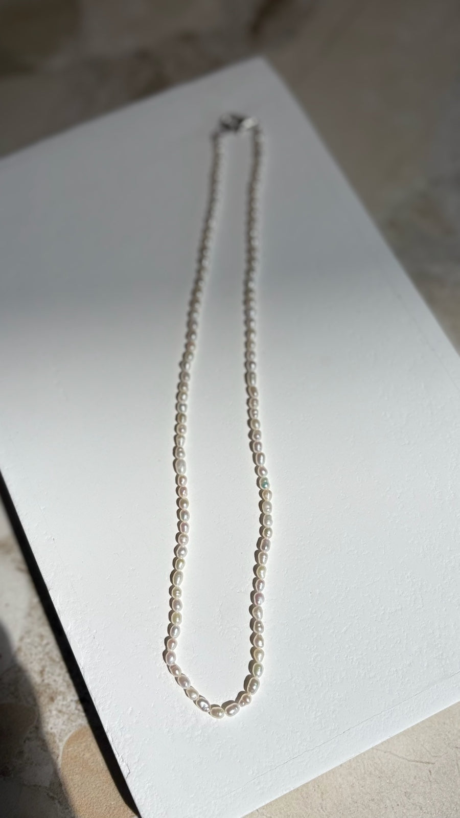 Mutiara Freswater Pearl Necklace Full Pearl