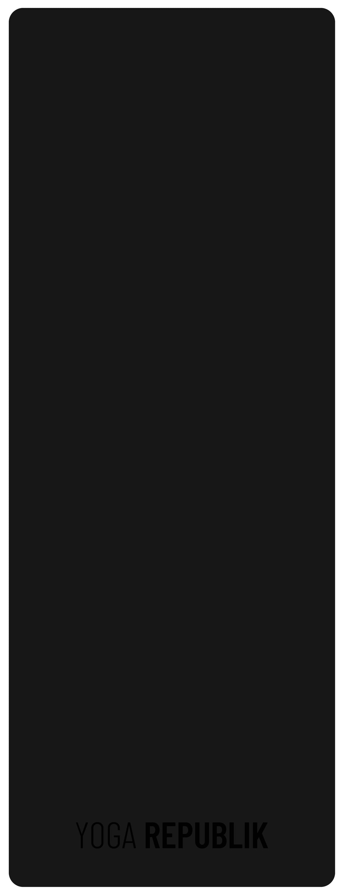 YR Mat 5mm PU Rubber - Plain