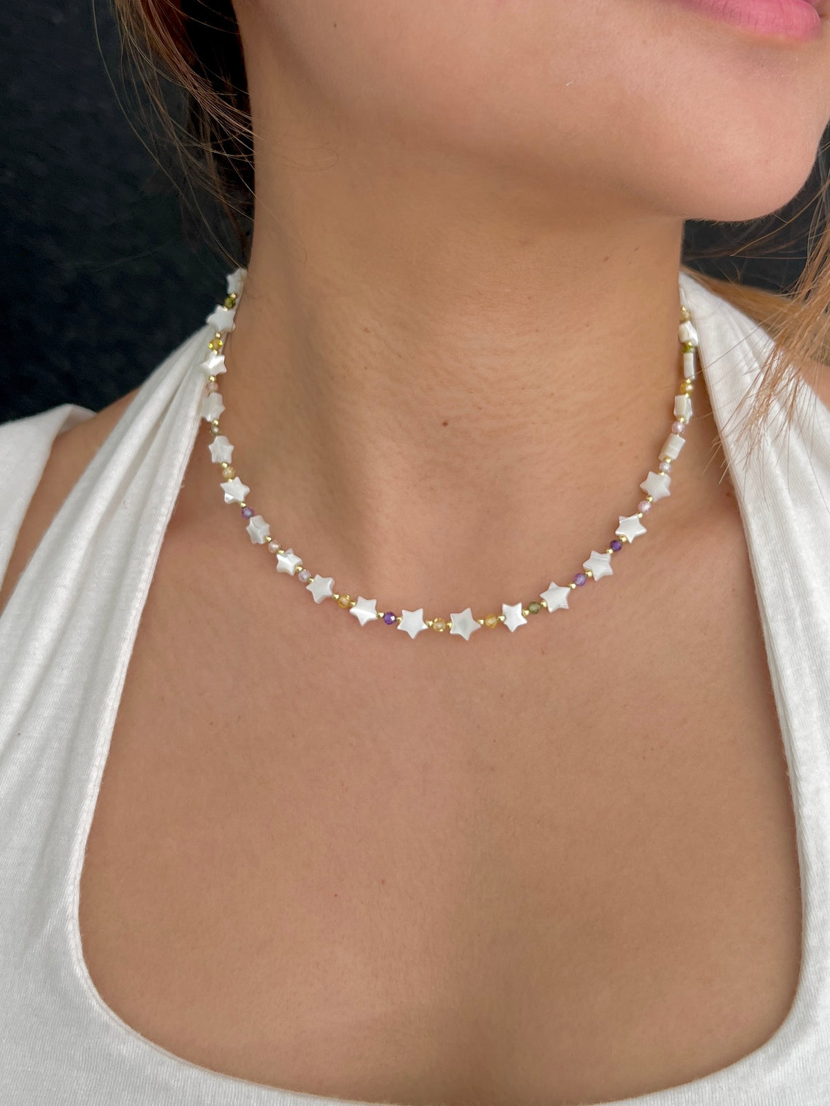 See No Evil heart natural sea shell choker at Yoga Republik Canggu Bali