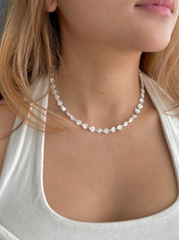 See No Evil heart natural sea shell choker at Yoga Republik Canggu Bali