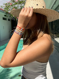 See No Evil dainty Miyuki string beaded bracelets at Yoga Republik Canggu Bali