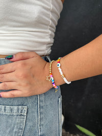 See No Evil star charm bohemian style bracelets at Yoga Republik Canggu Bali