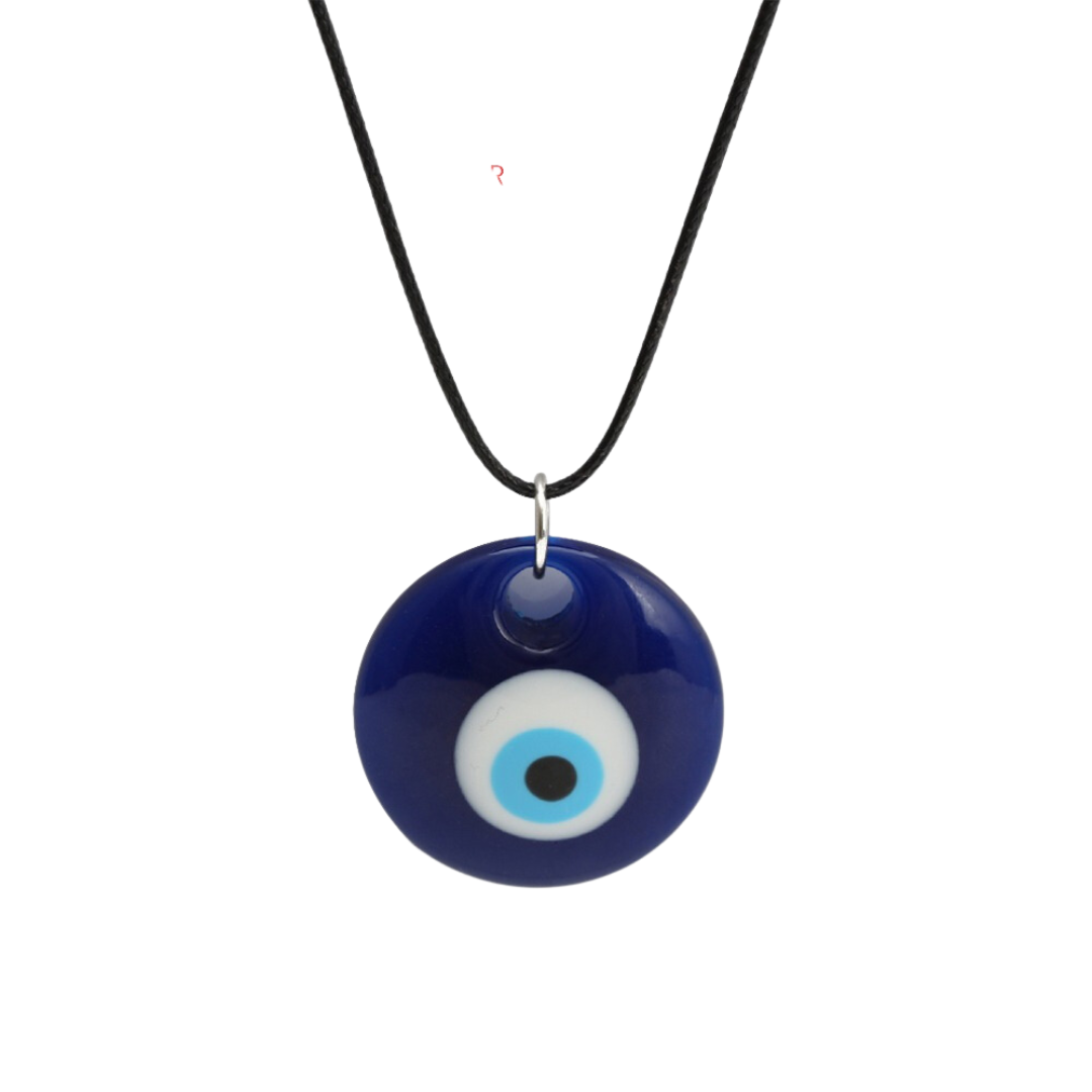 Kalung Liontin Bulat See No Evil Eye oleh Yoga Republik