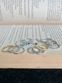 See No Evil Sterling Silver Ring size 6 by Yoga Republik