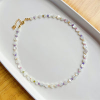See No Evil heart natural sea shell choker at Yoga Republik Canggu Bali
