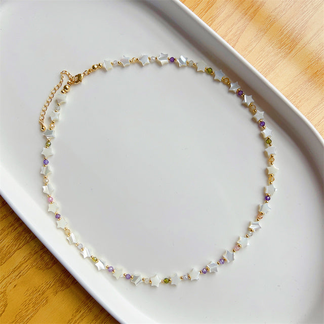 See No Evil heart natural sea shell choker at Yoga Republik Canggu Bali