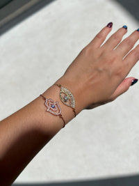 See No Evil Turkish evil eye charm bracelets spiritual jewelry at Yoga Republik Bali
