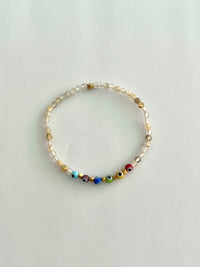 See No Evil Chakra Evil Eyes Bracelets spiritual jewelry at Yoga Republik Bali