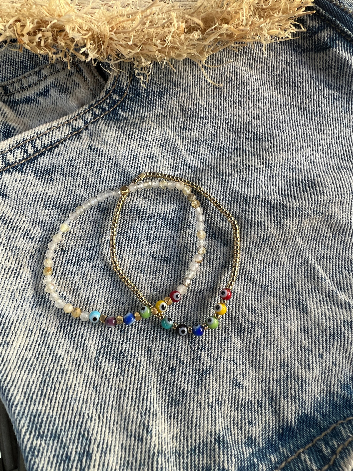 See No Evil Chakra Evil Eyes Bracelets spiritual jewelry at Yoga Republik Bali