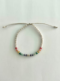 See No Evil Ida bracelets with silver threads at Yoga Republik Canggu Bali