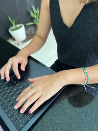 See No Evil Ida bracelets with silver threads at Yoga Republik Canggu Bali