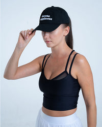Spiritual Gangster Happiness Dad Hat vintage black at Yoga Republik authorized reseller Canggu Bali