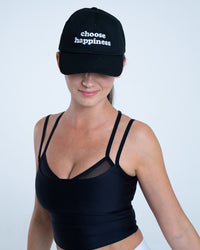 Spiritual Gangster Happiness Dad Hat vintage black at Yoga Republik authorized reseller Canggu Bali