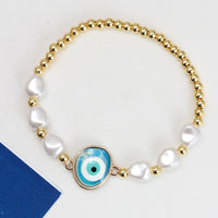 See No Evil Turkish evil eye charm bracelet almost perfect at Yoga Republik Bali