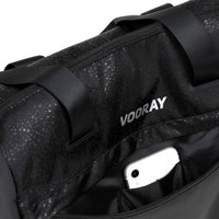 Vooray Trainer Duffel black foil at Yoga Republik authorized reseller Canggu Bali