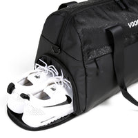 Vooray Trainer Duffel black foil at Yoga Republik authorized reseller Canggu Bali