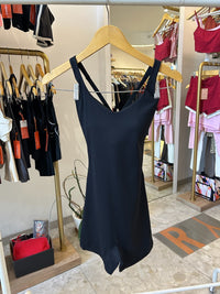YR Sculpt Bodysuit black women's bodysuit at Yoga Republik Bali