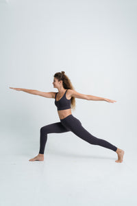 YR Aurora Bra Legging Set Grey matching yoga set at Yoga Republik Bali