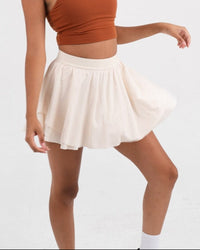 YR Henny Padel Skirt milky yellow at Yoga Republik Canggu Bali