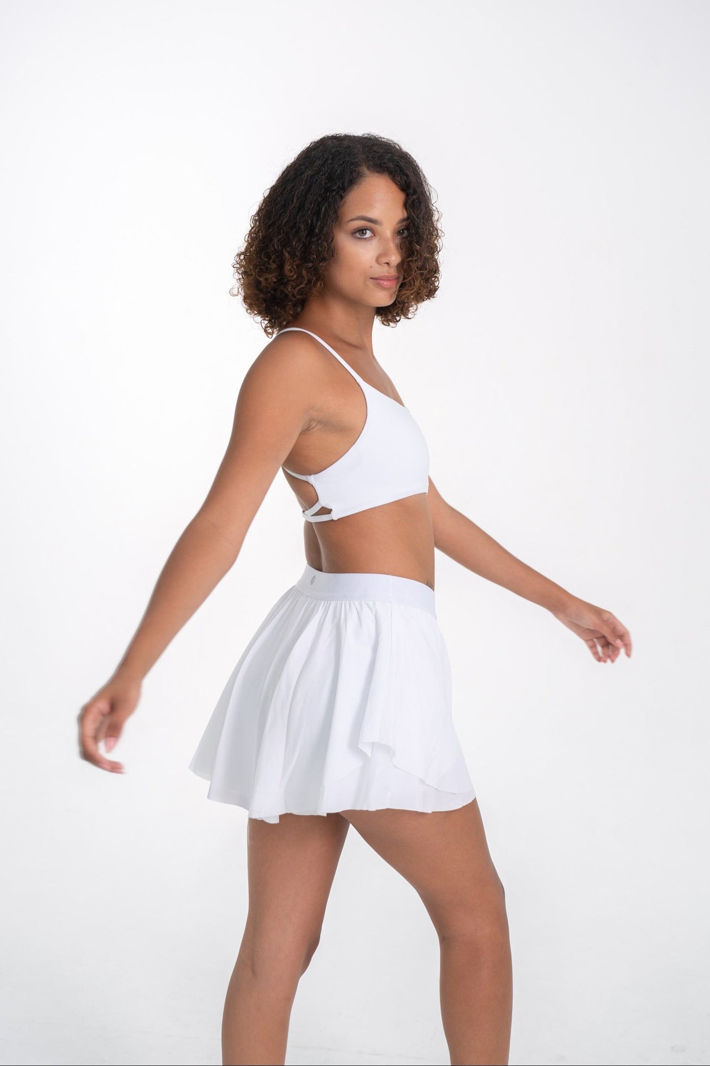 YR Henny Padel Skirt - White