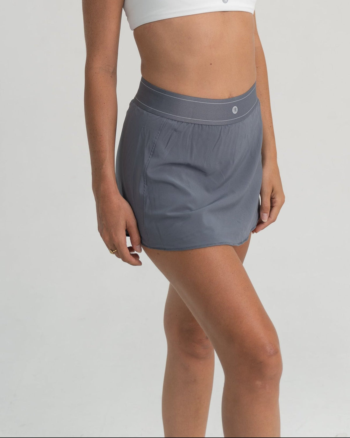 YR Ketty Tennis Skirt grey pleated at Yoga Republik Canggu Bali