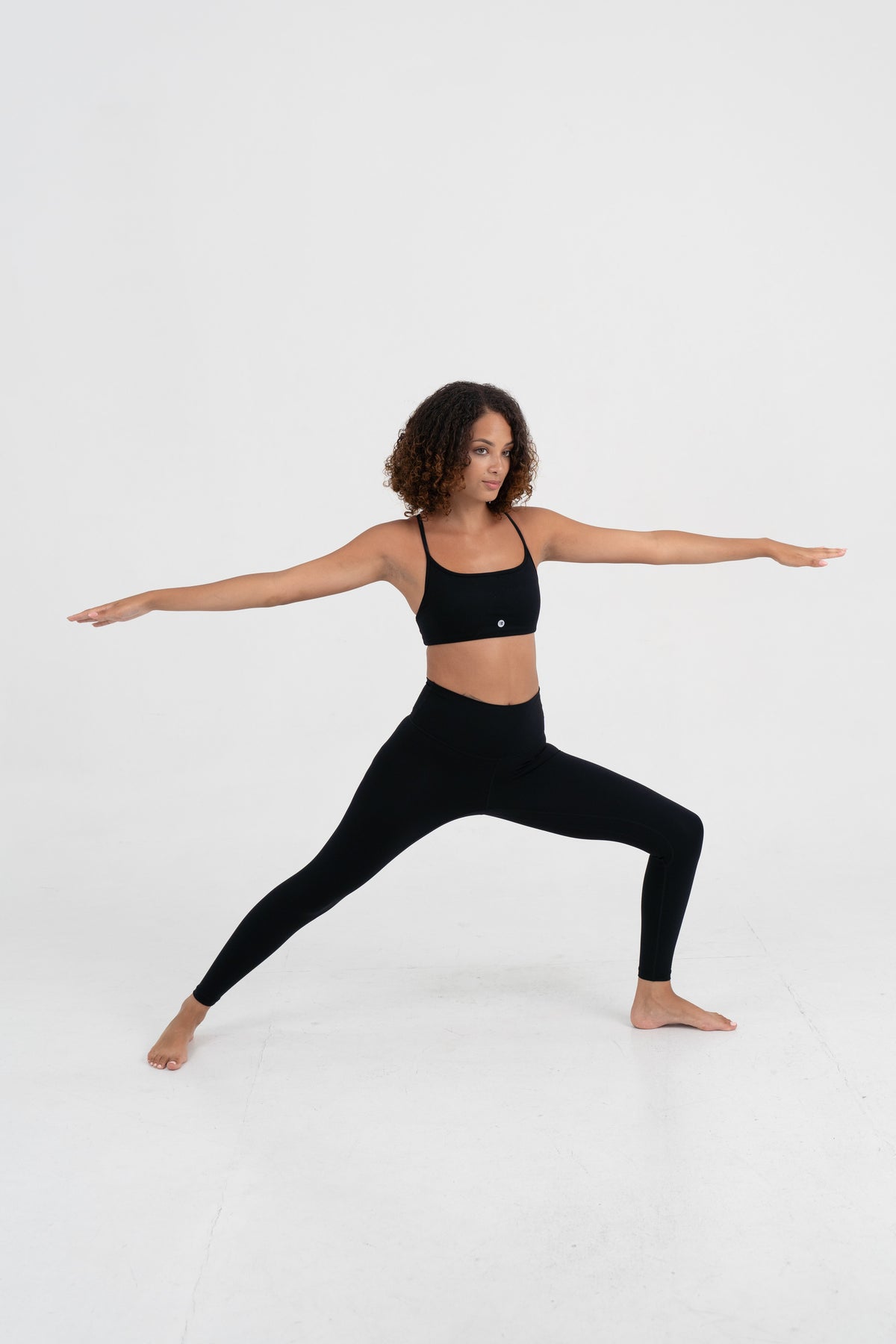 YR Lulu Legging Black high-waist yoga legging at Yoga Republik Bali