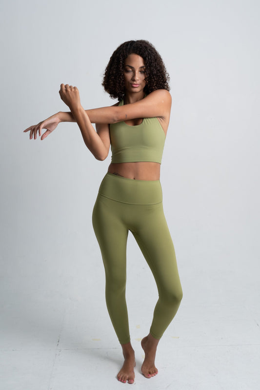 YR Sia 3/4 Legging - Matcha Green