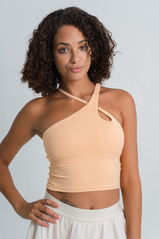 YR Henny Cross Bra Top - Orange