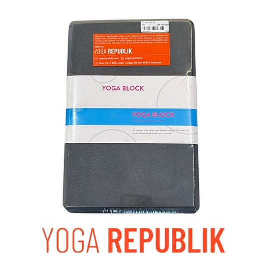 Blok Yoga Penyemangat Alo Yoga - Aqua Cerah/Perak