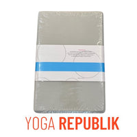 Blok Yoga Penyemangat Alo Yoga - Aqua Cerah/Perak