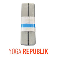 Blok Yoga Penyemangat Alo Yoga - Aqua Cerah/Perak