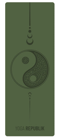 YR Mat 5mm PU Rubber - Yin Yang
