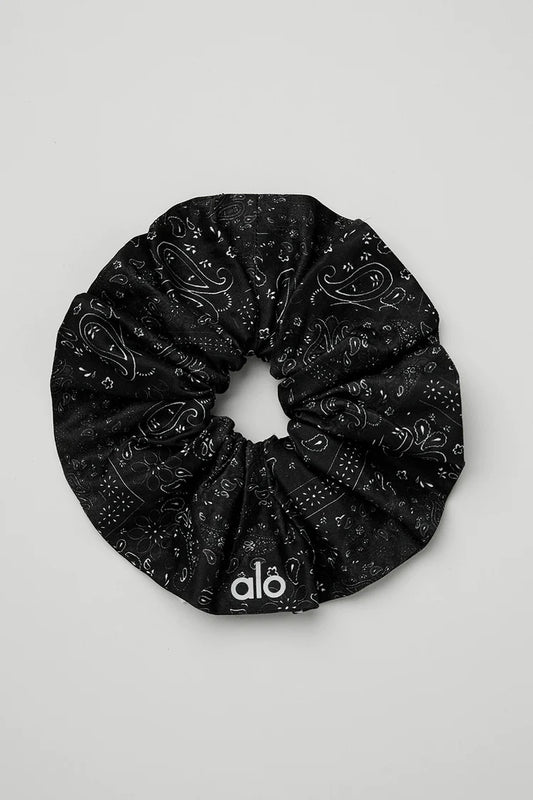 Alo Yoga Bandana Kebesaran Scrunchie - Hitam