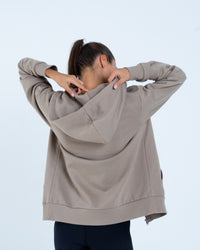 Alo Yoga XS Everyday Full Zip Hoodie - Gravel