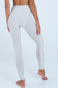 Alo Yoga XS Legging Energize Pinggang Tinggi - Tulang