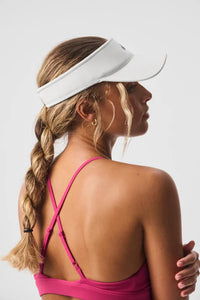 Alo Yoga SMALL Splendor Bra  - Pink Summer Crush