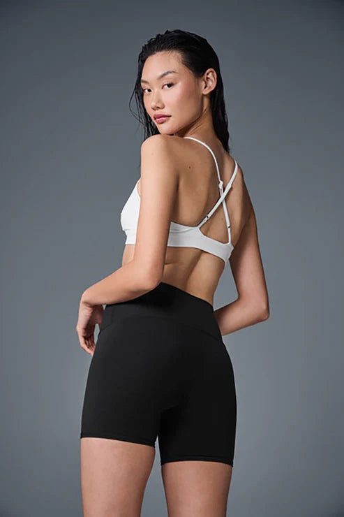 Alo Yoga SMALL Splendor Bra  - White/Black
