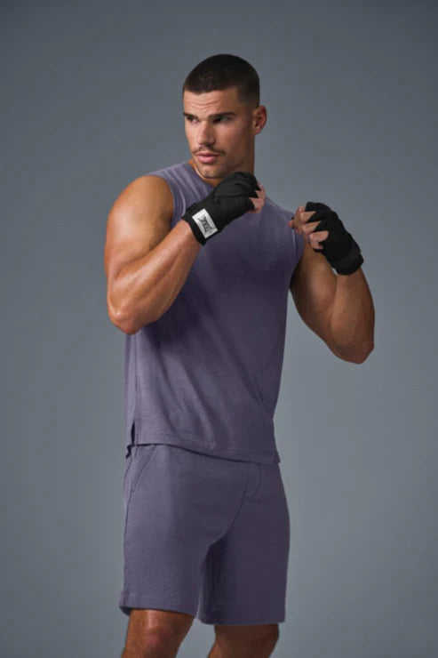 Alo Yoga MEDIUM The Triumph Muscle Tank - Italian Plum