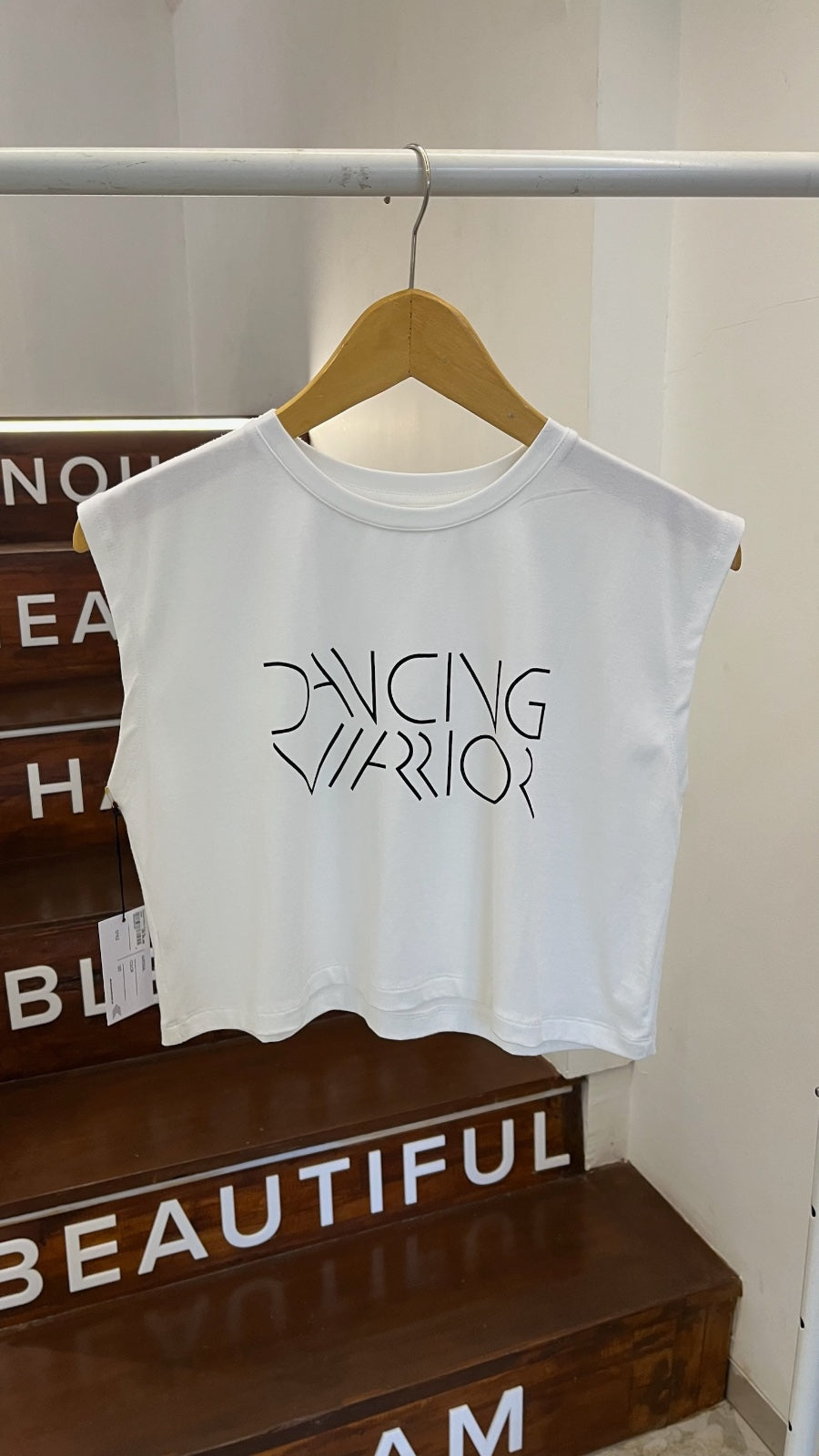 Dancing Warrior Crop Top bamboo at Yoga Republik Canggu Bali