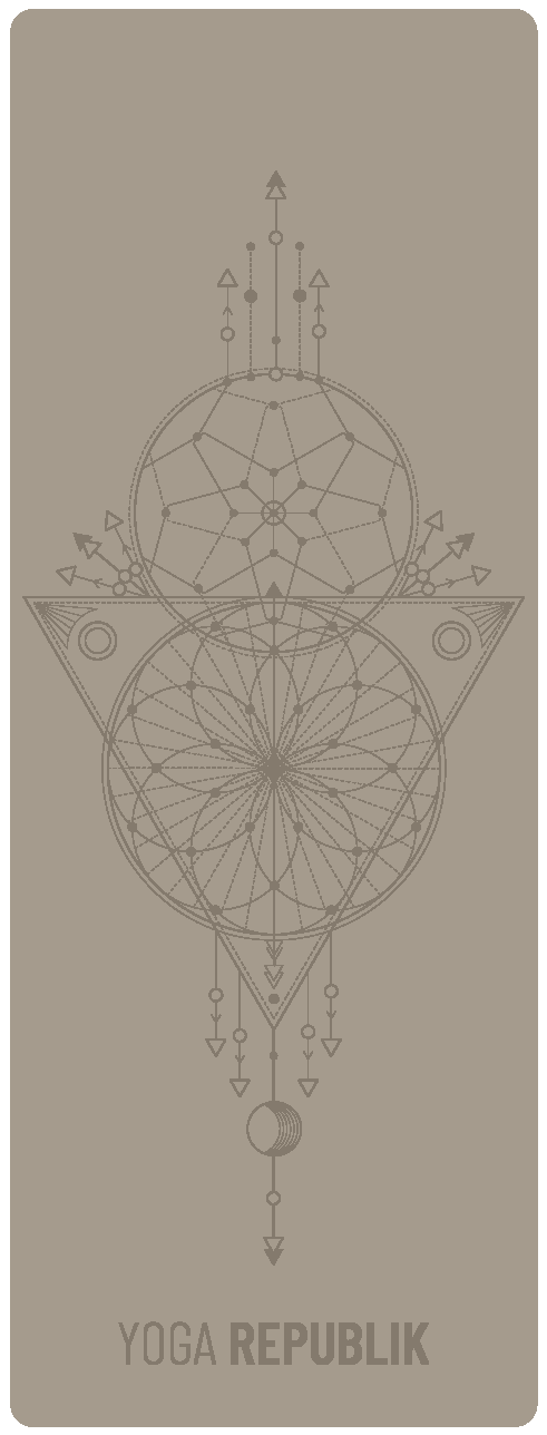 YR Travel Mat 1.5mm PU Rubber - Dreamcatcher