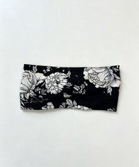 Flowers Print non-slip sports headbands yoga & pilates at Yoga Republik Bali Indonesia