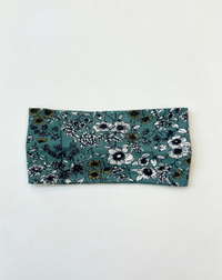 Flowers Print non-slip sports headbands yoga & pilates at Yoga Republik Bali Indonesia